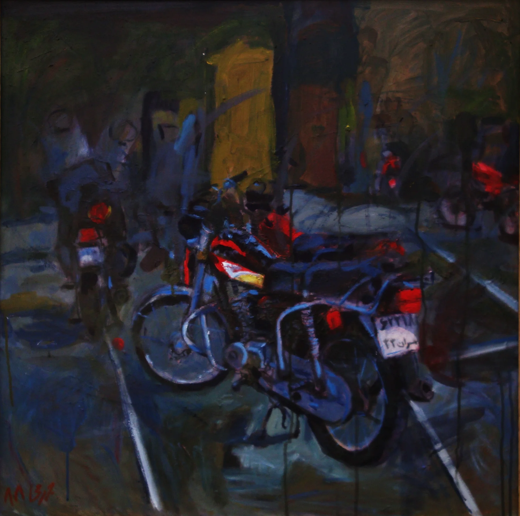 Trace of a Motorcycle