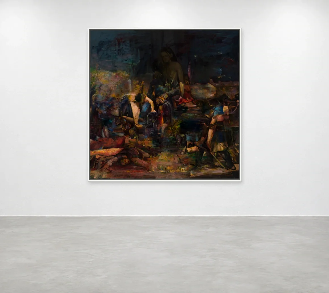 Cuddling in 1808 — installation view 1