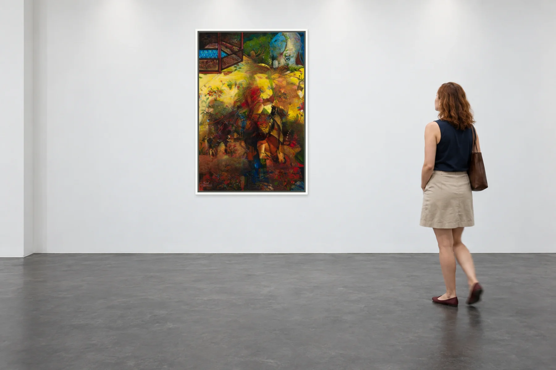 Installation view of Glance