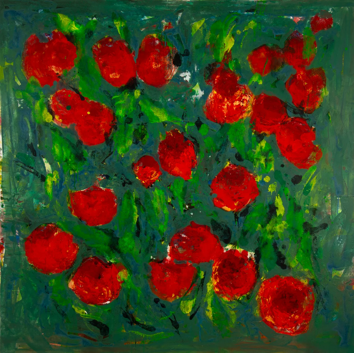 Scarlet Tulips
